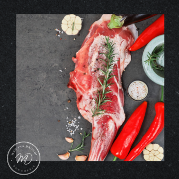 Boucherie Madina Daoudi - Epaule d'agneau Pièce entière sans découpe (1,7Kg)