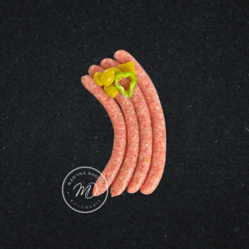 Boucherie Madina Daoudi - 
Chipolata à base de veau (250GR)