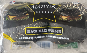 Boucherie Madina Daoudi - 
Mad'or Black Maxi Burger 330g